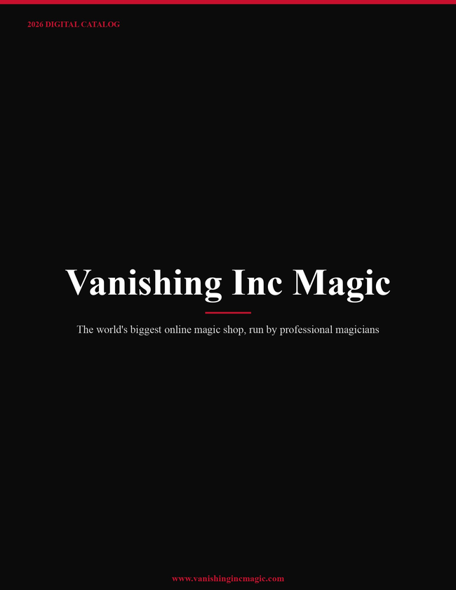 Vanishing Inc Magic 2026 Catalog Catalog Cover