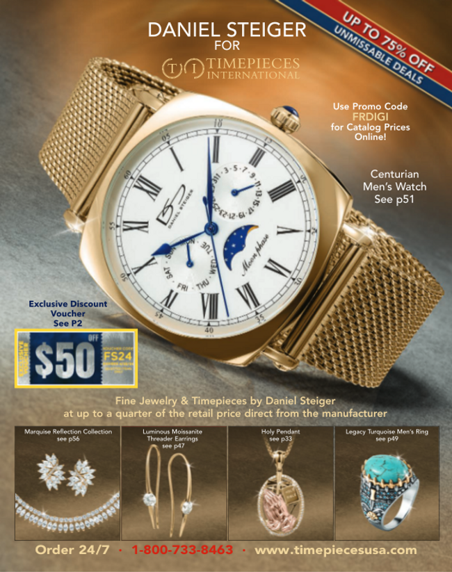 Timepieces International Catalog Cover