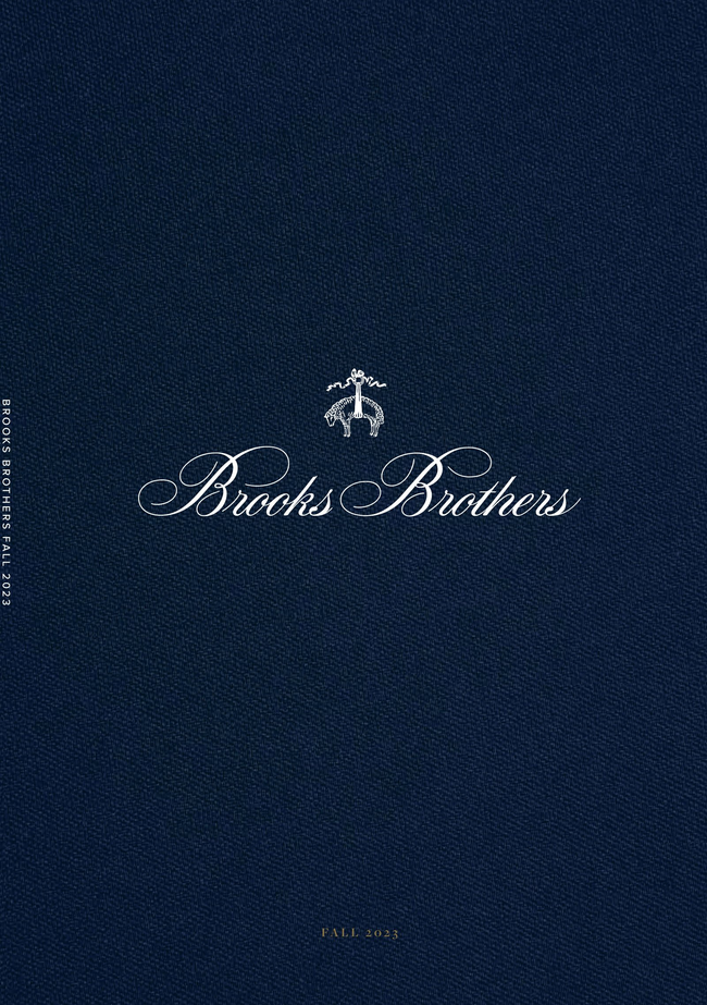 Brooks Brothers Lookbook Catalog Cover