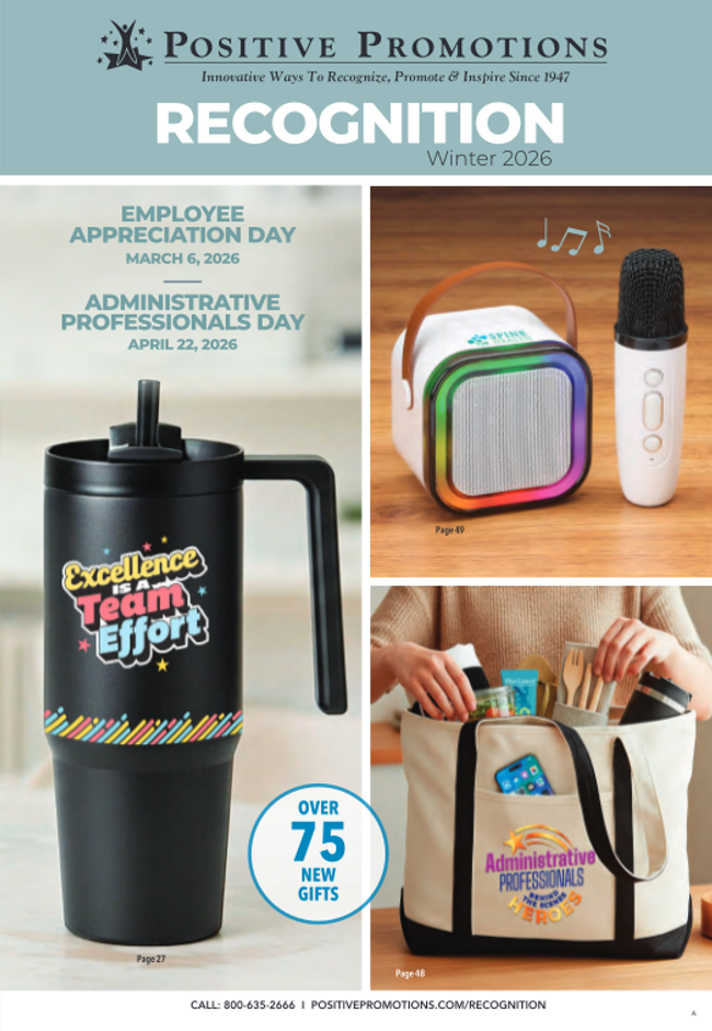 Positive Promos B2B Catalog Cover