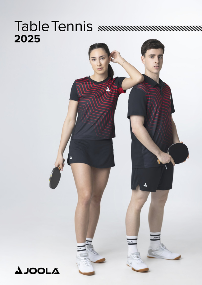 JOOLA Table Tennis 2025 Catalog Catalog Cover