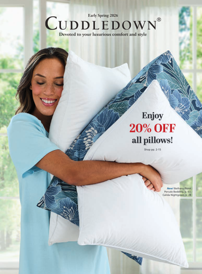Cuddledown Catalog Cover