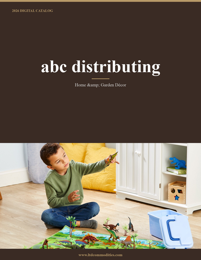 abc distributing 2026 Catalog Catalog Cover