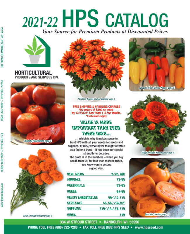 HPS Seed Catalog Cover