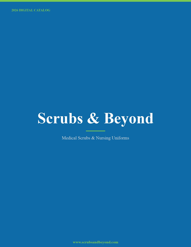 Scrubs & Beyond 2026 Catalog Catalog Cover