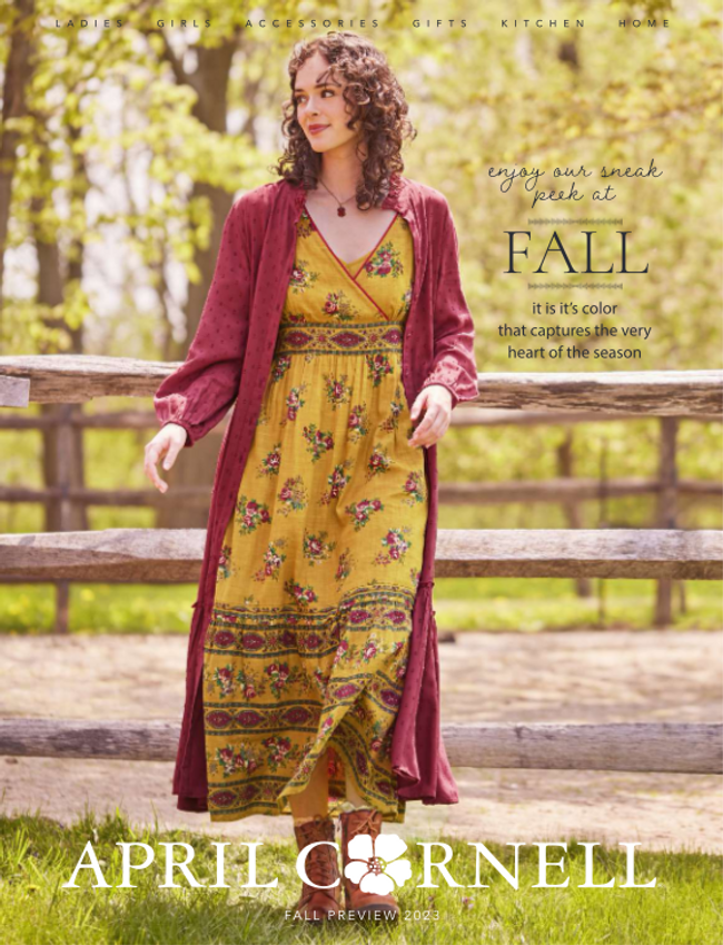 April Cornell Catalog Cover