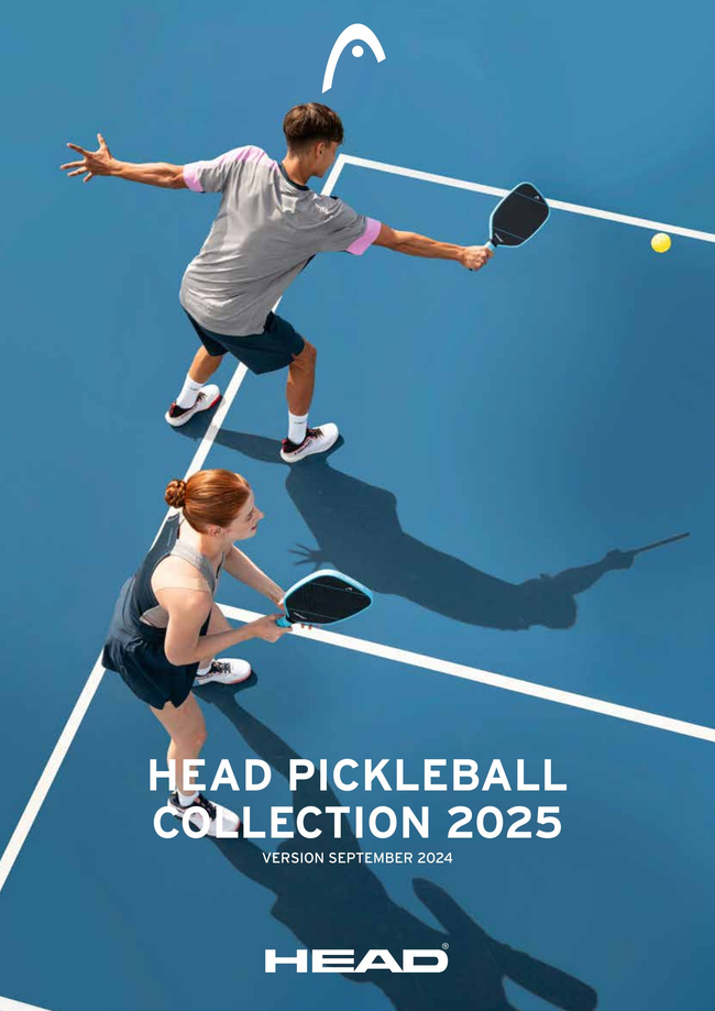 Head Pickleball Collection 2025 Catalog Cover