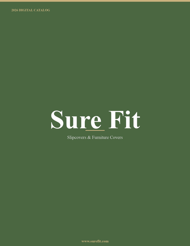Sure Fit 2026 Catalog Catalog Cover