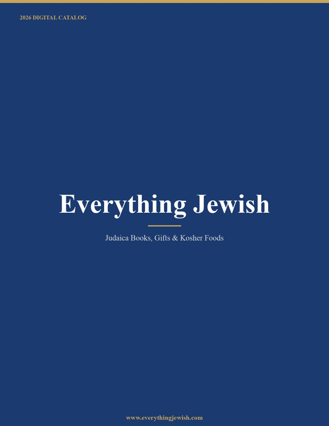 Everything Jewish 2026 Catalog Catalog Cover