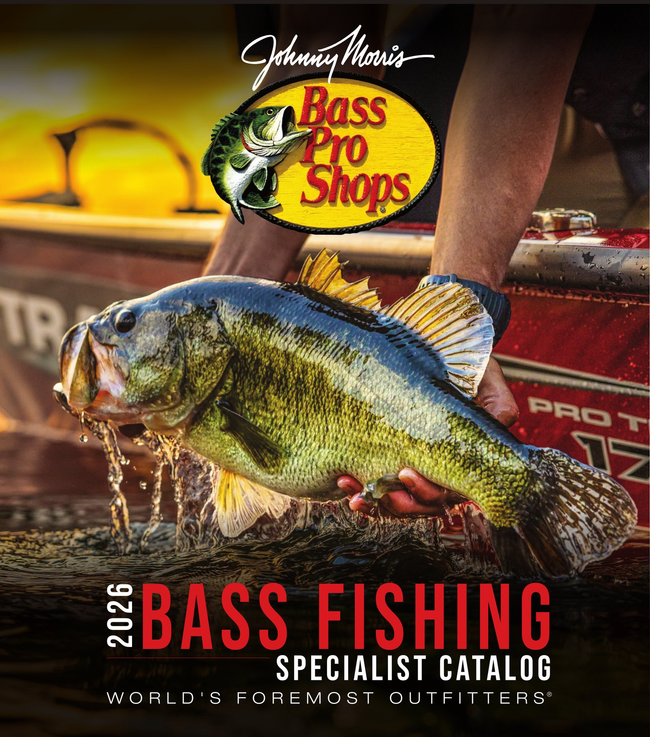 Cabela's Bass Fishing Catalog Cover