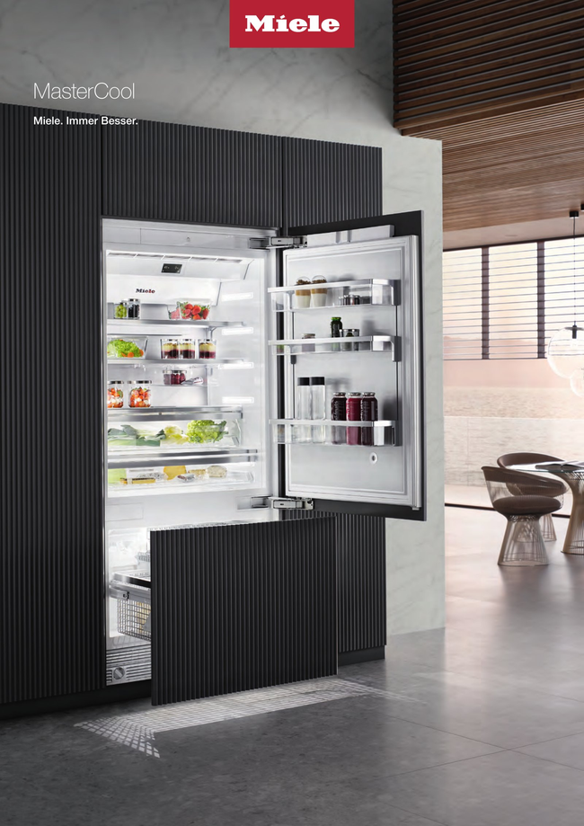 Miele MasterCool Refrigeration Brochure Catalog Cover