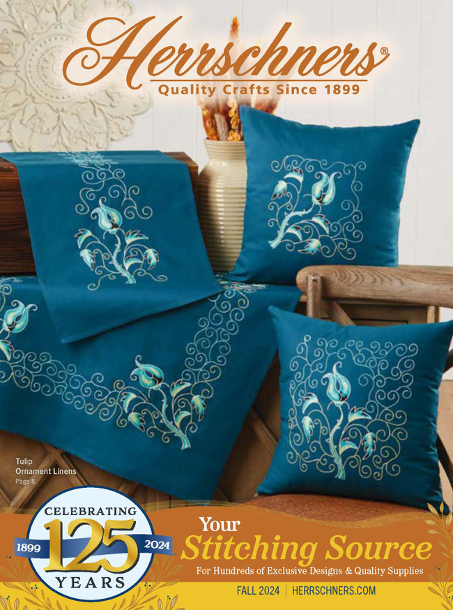 Herrschners - Stamped Stitchery & Embroidery Catalog Cover