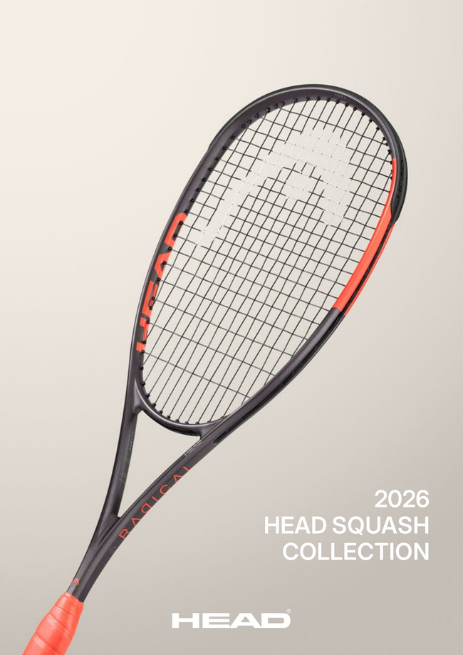 HEAD Squash 2026 Collection Catalog Cover