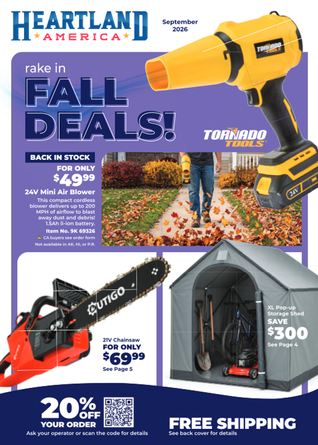 Heartland America Catalog Cover