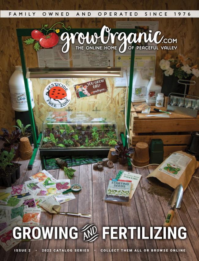 Grow Organic Catalog Cover