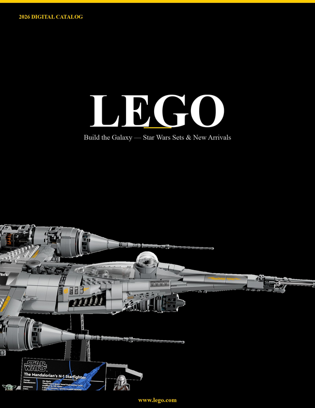 LEGO 2026 Catalog Catalog Cover