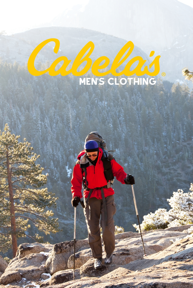 Cabela's Men's Clothing Catalog Cover