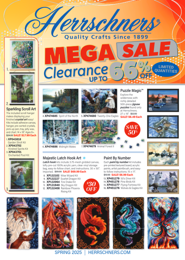 Herrschners - General Crafts Catalog Cover