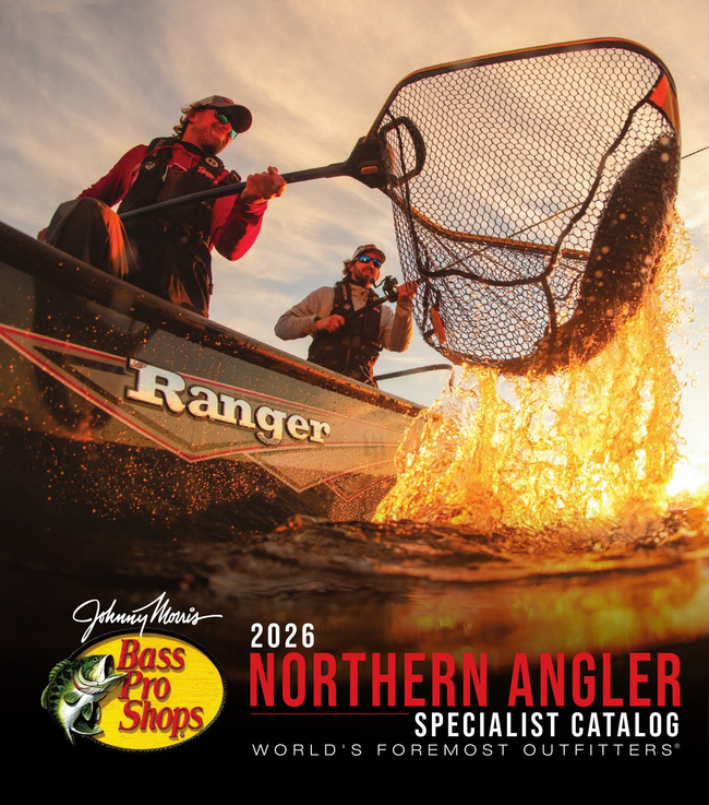 Cabela's Northern Angler Fishing Catalog Cover