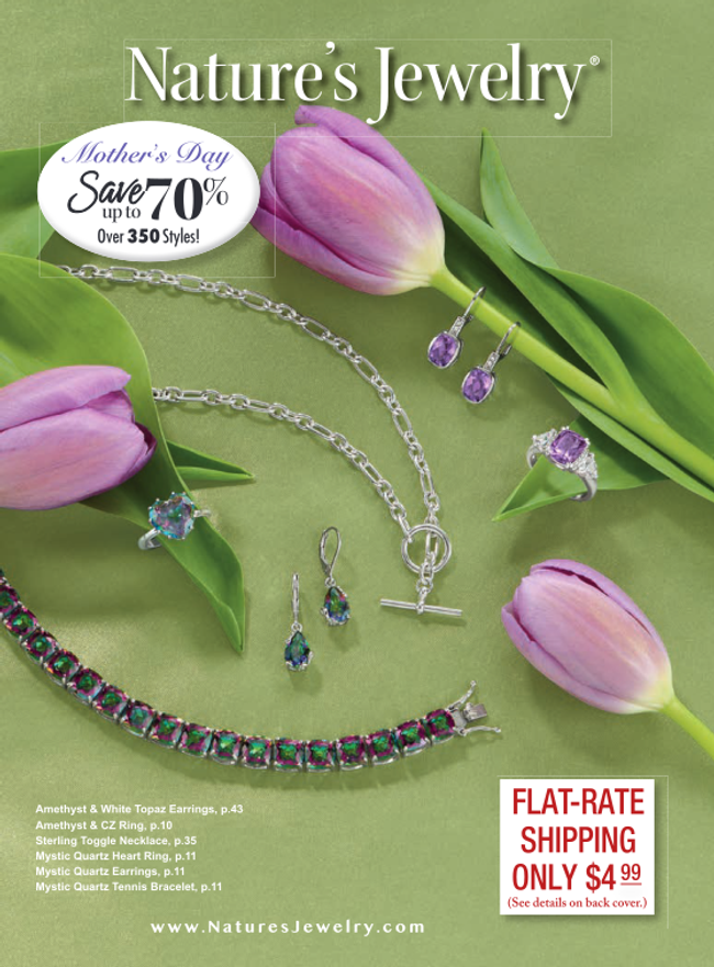 Nature's Jewelry Catalog Cover