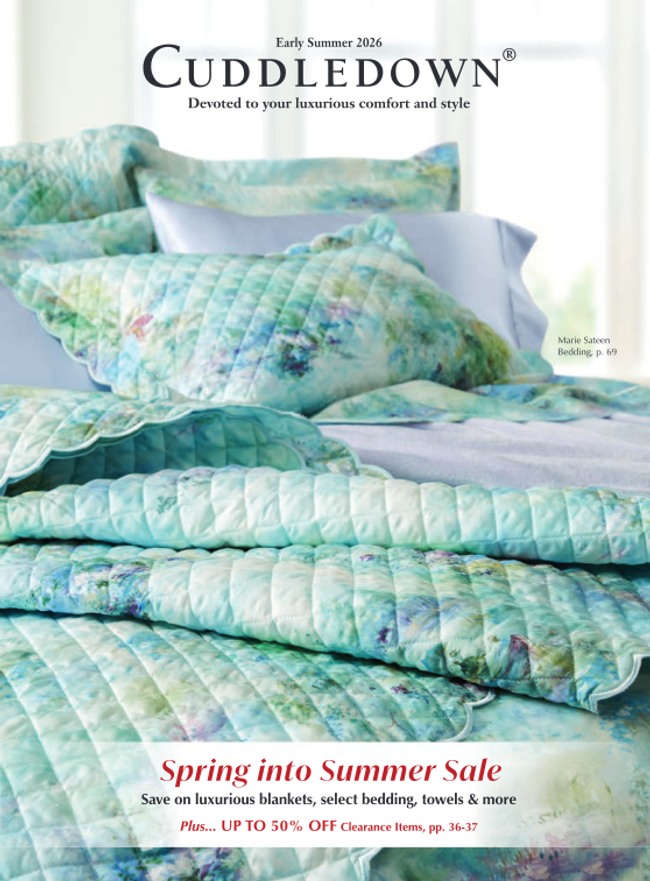 Cuddledown Catalog Cover