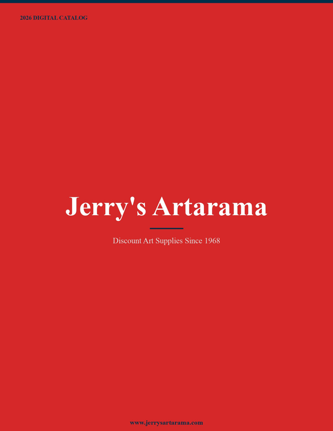 Jerry's Artarama 2026 Catalog Catalog Cover