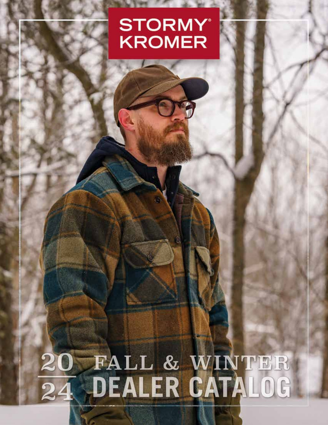 Stormy Kromer Fall 2024 Catalog Catalog Cover