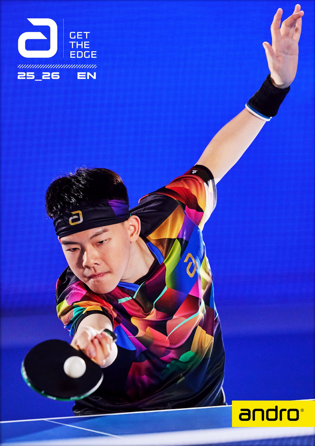 Andro Table Tennis 2025/26 Catalog Catalog Cover