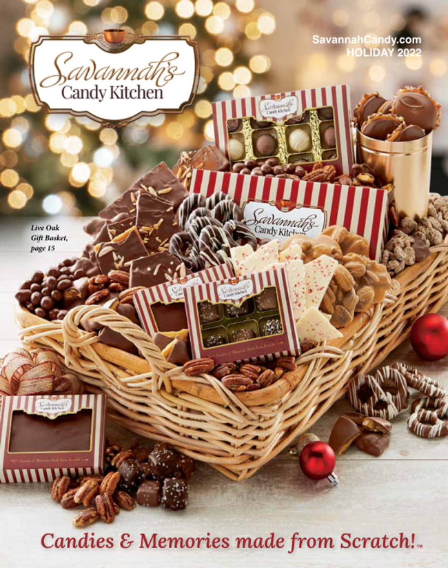 Savannah's Candy Kitchen Catalog Cover