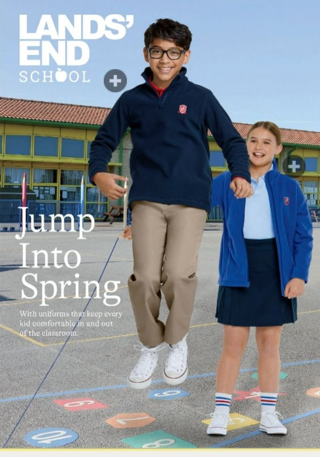 Lands' End - School Catalog Cover