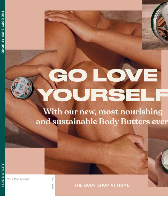 The Body Shop Catalog Cover
