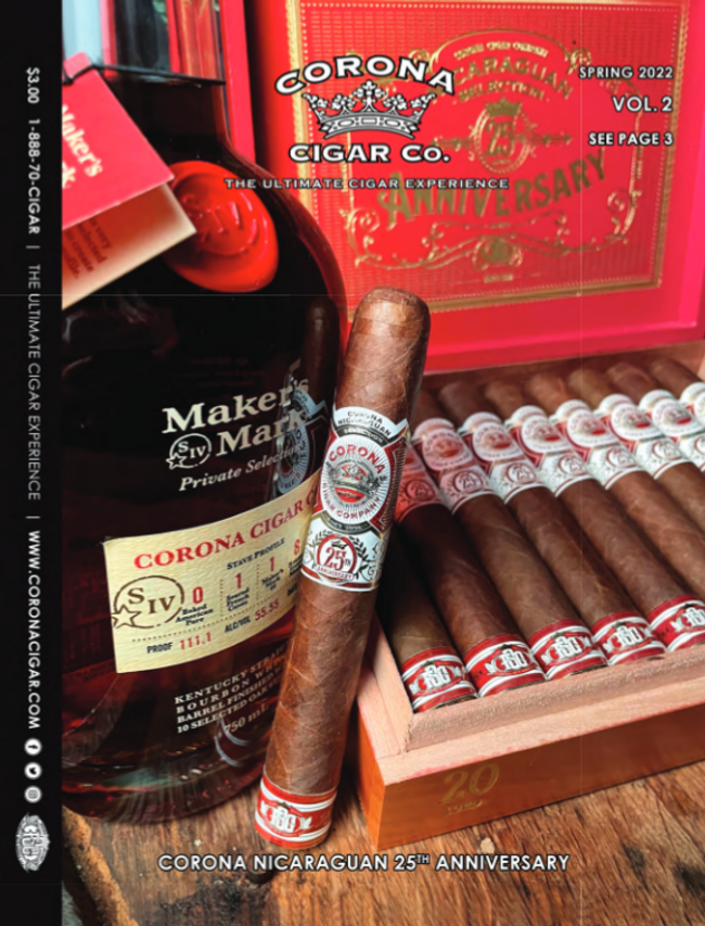 Corona Cigar Catalog Cover