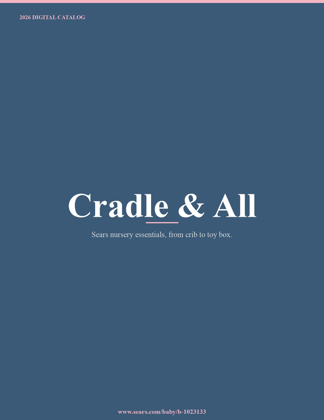 Cradle & All 2026 Catalog Catalog Cover