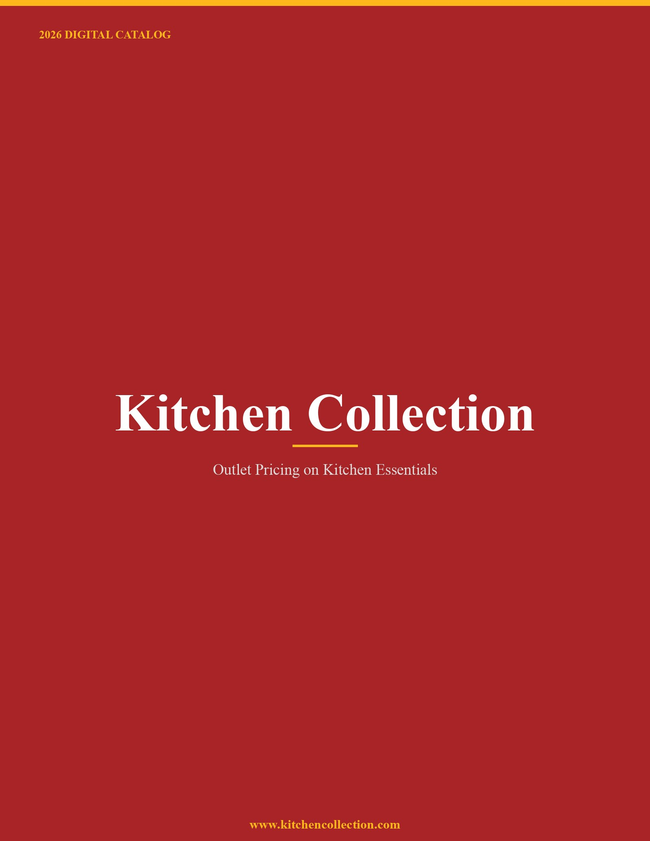 Kitchen Collection 2026 Catalog Catalog Cover