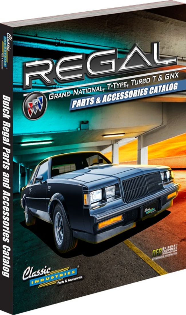 Buick Regal Parts Catalog Cover