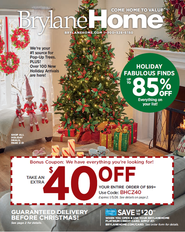 Brylane Home Catalog Cover