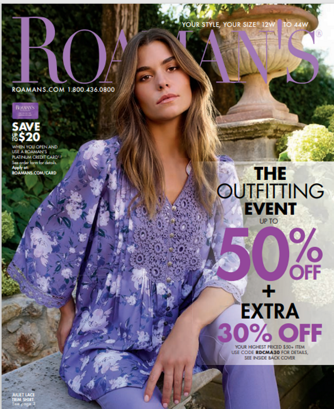 Roaman's Catalog Cover