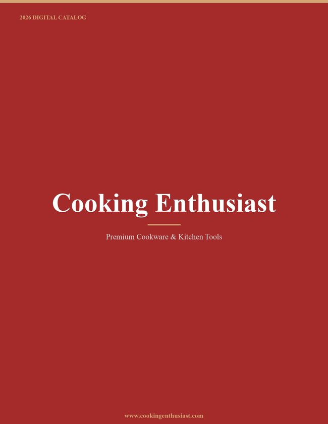 Cooking Enthusiast 2026 Catalog Catalog Cover