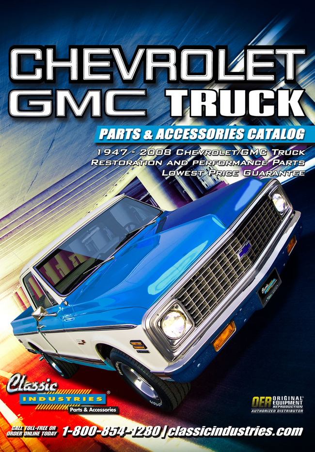 GMC Truck Parts Catalog Cover