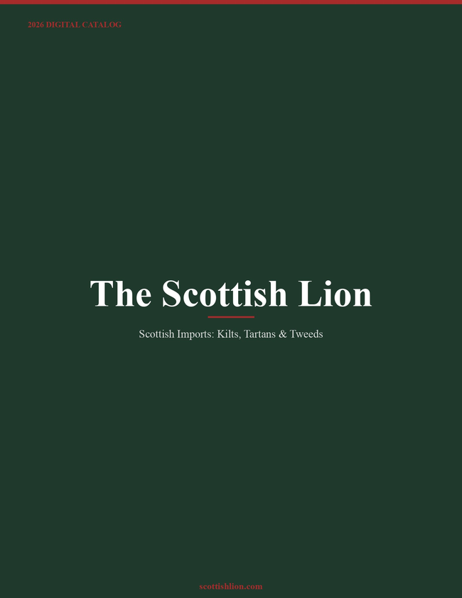 The Scottish Lion 2026 Catalog Catalog Cover