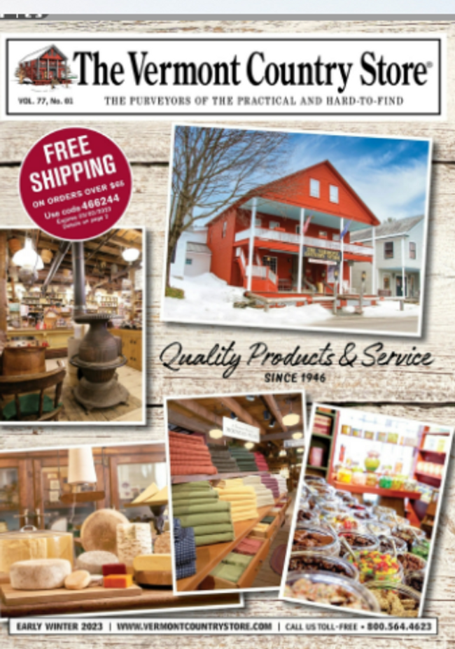 The Vermont Country Store Catalog Cover