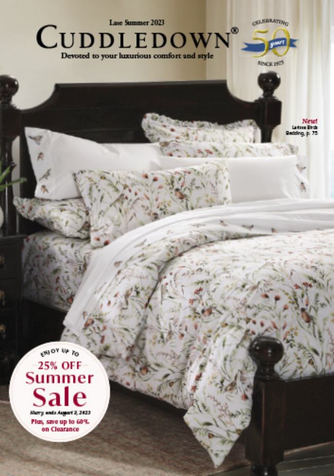 Cuddledown Catalog Cover