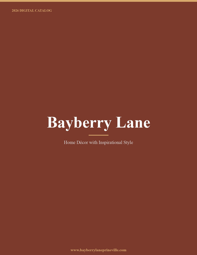 Bayberry Lane 2026 Catalog Catalog Cover