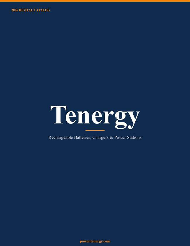 Tenergy 2026 Catalog Catalog Cover