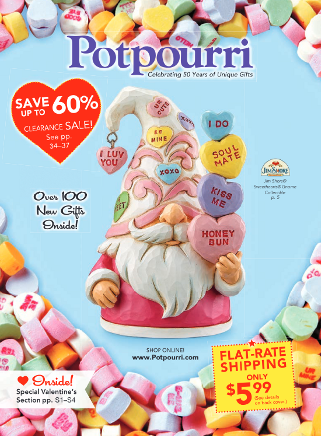 Potpourri Catalog Cover