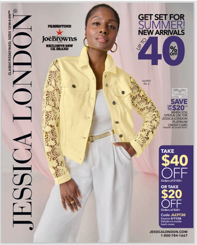 Jessica London ® Catalog Cover