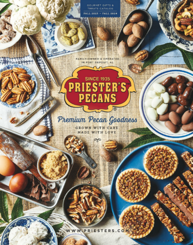 Priester's Pecans Catalog Cover