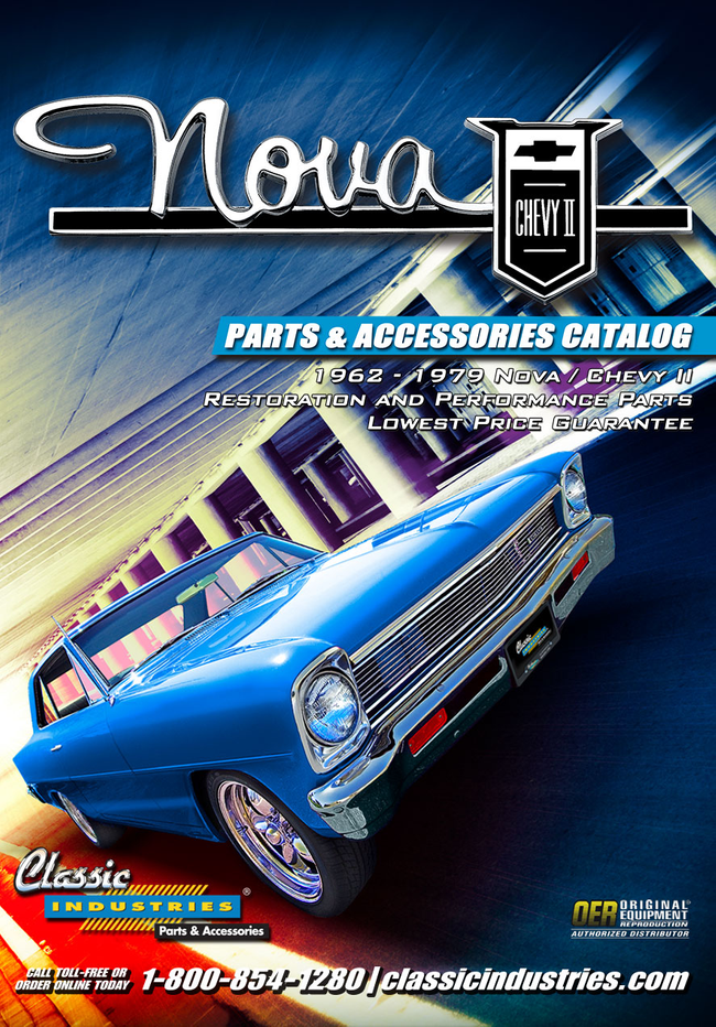 Free Nova / Chevy Parts 2024 Mail Order Catalog Request