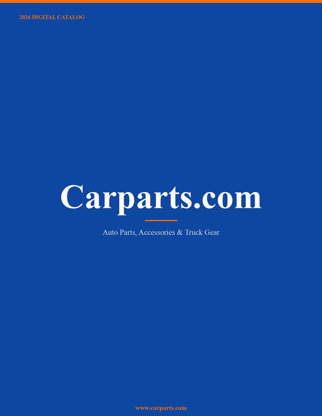 Carparts.com 2026 Catalog Catalog Cover