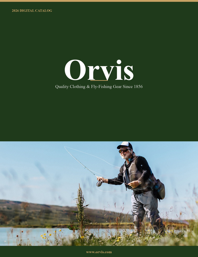 Orvis 2026 Catalog Catalog Cover
